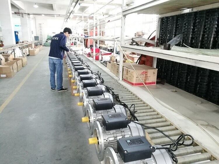 Fuan Zhongzhi Pump Co., Ltd. สายการผลิตผู้ผลิต