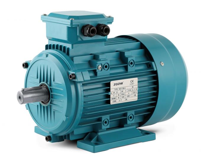มอเตอร์ AC ไฟฟ้าระยะเดียว 2.2KW 3HP 380V 50HZ 2300 รอบ / นาที โฮสติกอลูมิเนียมปิดกันระเบิด 110V มอเตอร์ปั๊ม 5KW 27