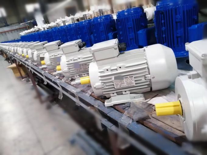 มอเตอร์ AC ไฟฟ้าระยะเดียว 2.2KW 3HP 380V 50HZ 2300 รอบ / นาที โฮสติกอลูมิเนียมปิดกันระเบิด 110V มอเตอร์ปั๊ม 5KW 19