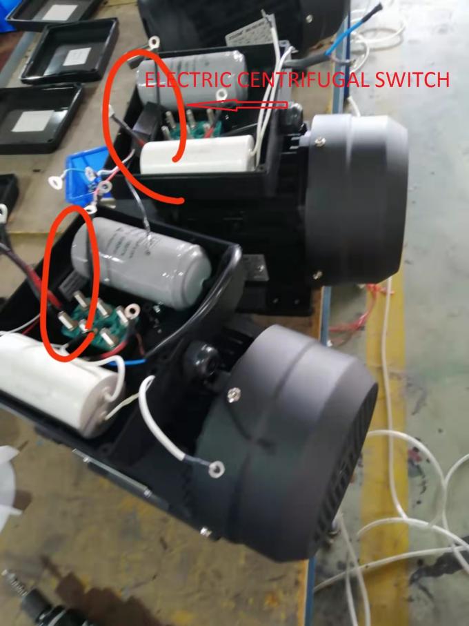 มอเตอร์ AC ไฟฟ้าระยะเดียว 2.2KW 3HP 380V 50HZ 2300 รอบ / นาที โฮสติกอลูมิเนียมปิดกันระเบิด 110V มอเตอร์ปั๊ม 5KW 8