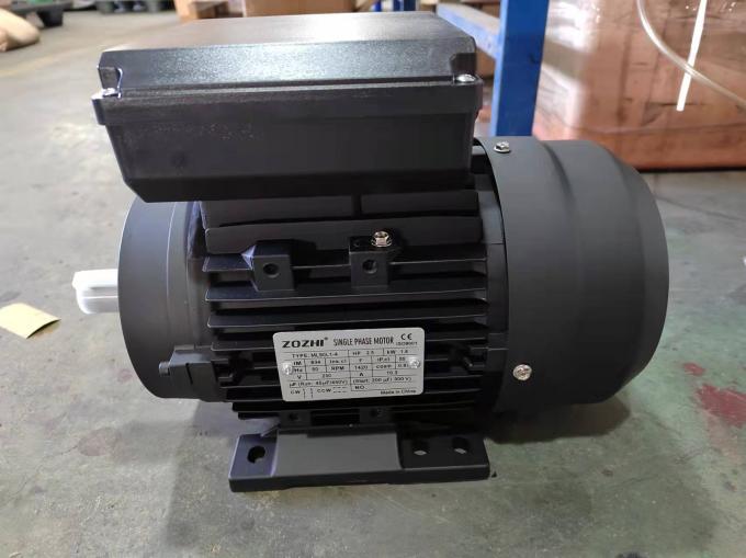 มอเตอร์ AC ไฟฟ้าระยะเดียว 2.2KW 3HP 380V 50HZ 2300 รอบ / นาที โฮสติกอลูมิเนียมปิดกันระเบิด 110V มอเตอร์ปั๊ม 5KW 12