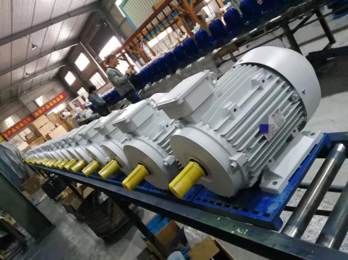 มอเตอร์ AC ไฟฟ้าระยะเดียว 2.2KW 3HP 380V 50HZ 2300 รอบ / นาที โฮสติกอลูมิเนียมปิดกันระเบิด 110V มอเตอร์ปั๊ม 5KW 18