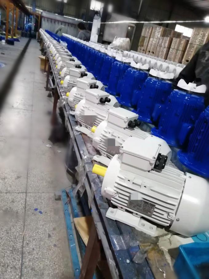 มอเตอร์ AC ไฟฟ้าระยะเดียว 2.2KW 3HP 380V 50HZ 2300 รอบ / นาที โฮสติกอลูมิเนียมปิดกันระเบิด 110V มอเตอร์ปั๊ม 5KW 20