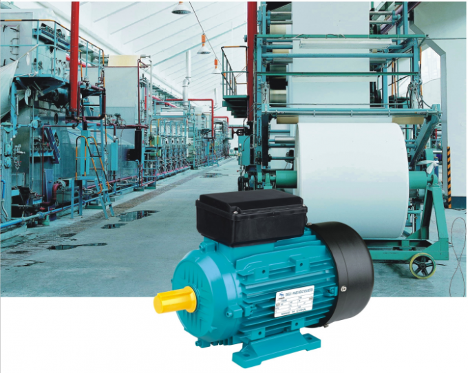 50Hz 0.55KW 0.75HP 1440rpm คอนเดสซิเตอร์ 1 ขั้นตอน เริ่มทํางาน มอเตอร์อินดูชั่นแบบไม่สมอง 220V/230V AC โวลต้า 60Hz ความถี่กําลังตั้ง 4