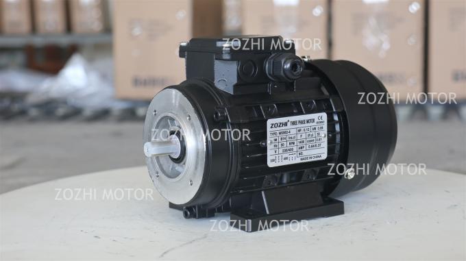 50Hz 60Hz กันน้ํา 0.09kw 0.12Hp เครื่องยนต์ไฟฟ้าสี่ขั้วแบบไม่สมอง 380V 1500RPM สามเฟสปิด 220V แอค โวลเตจ 0