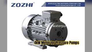 มอเตอร์เพลากลวง 4kW สำหรับปั๊มแรงดันสูง
