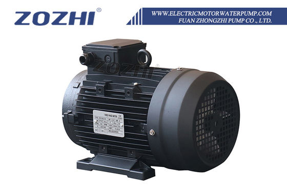 Electric Pressure Washer Hollow Shaft Motor Three Phase 1390RPM Waterproof 0.75KW Flange Mount IE2 Efficiency