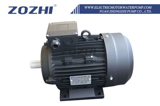 มอเตอร์เหนี่ยวนำสามเฟสขนาดเล็กประสิทธิภาพสูง ZOZHI 0.55KW 110/220V 1400RPM กันน้ำ สำหรับสว่านไฟฟ้า