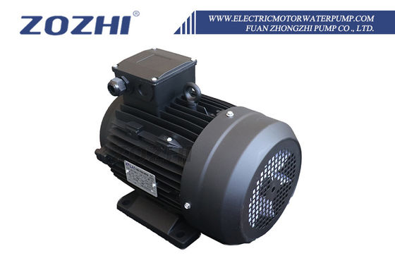 มอเตอร์ไฟฟ้าสามเฟส 100% ลวดทองแดง ความถี่ 50Hz เพลา Hollow แบริ่งคู่ 1500rpm 380V 400V สำหรับเครื่องล้างรถ