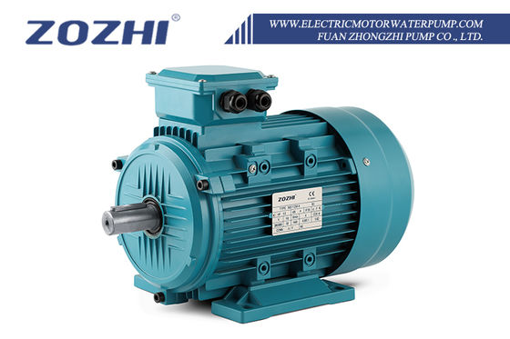 มอเตอร์เหนี่ยวนำ AC แบบอะซิงโครนัสสามเฟส 5.5HP 4KW ประสิทธิภาพสูง 380V ความเร็วพิกัด กันน้ำ หุ้มด้วยอะลูมิเนียม