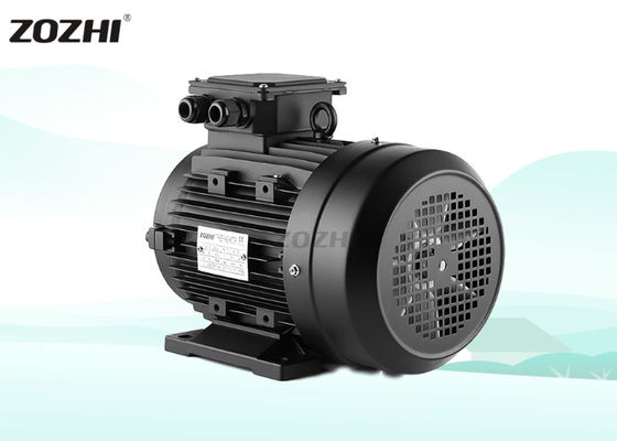 มอเตอร์สามเฟส 2.2KW 3P 960RPM IP65 กันน้ํา IE2 ประสิทธิภาพ Flanges Mount 50/60Hz สําหรับเครื่องซักรถ